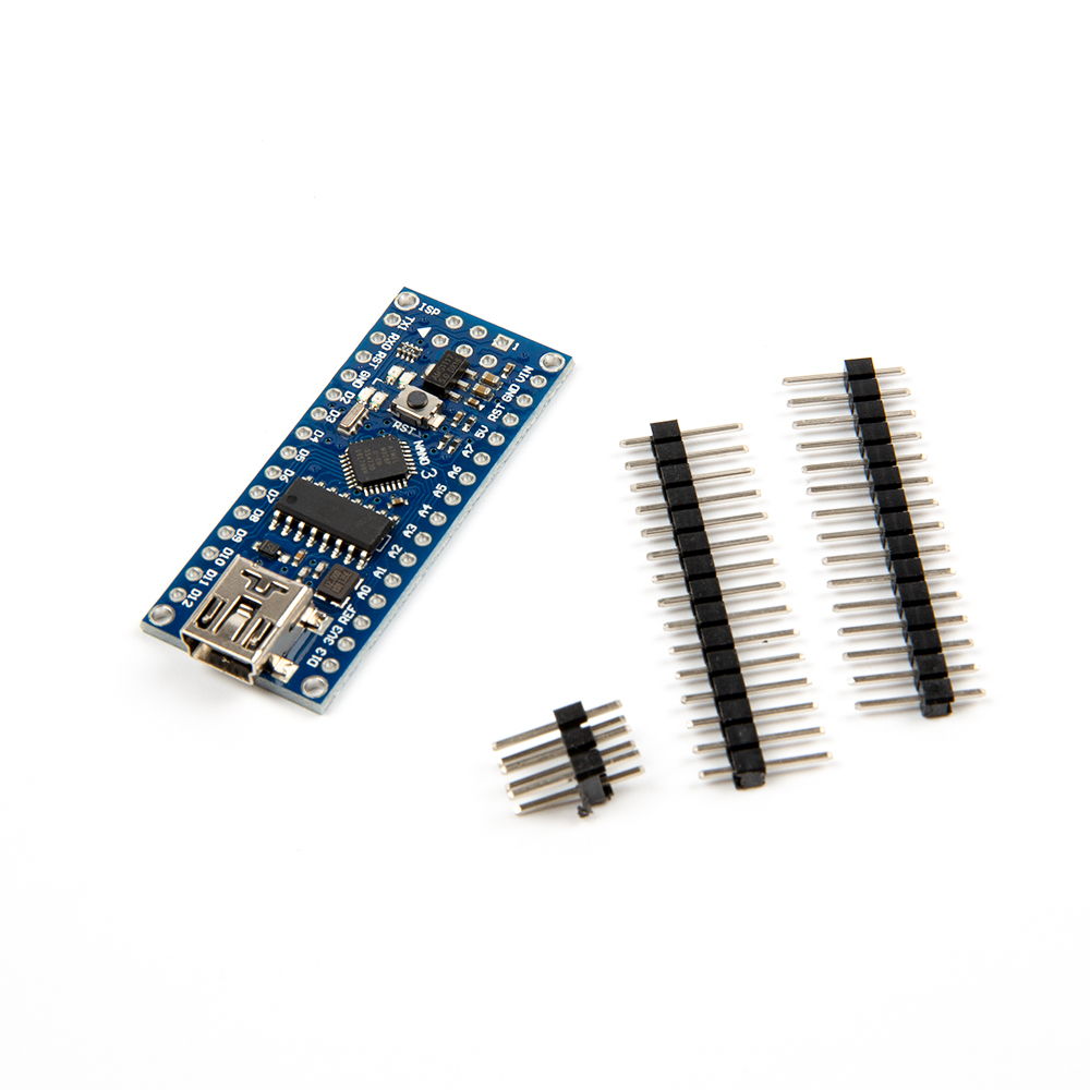 Контроллер Arduino Nano V3.0 CH340 Atmega328P, с кабелем, нераспаянный